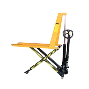 produktbild manuell saxlyftare Quicklyft - 1-stegs lyftcylinder med gula och svarta detaljer