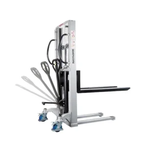 produktbild manuell staplare Quicklift med svarta detaljer
