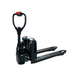 produktbild fulltelektrisk motorlyftvagn litium med svarta detaljer