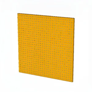 produktbild på gult redskapstavla från RMS Lagerinredningar