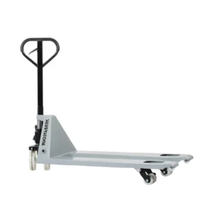 grå gaffelvagn med svarta detaljer produktbild