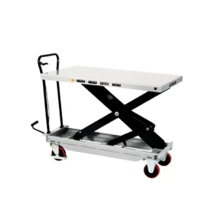 grått och svart mobilt lyftbord produktbild
