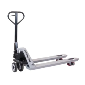 gaffelvagn grå med svarta detaljer produktbild